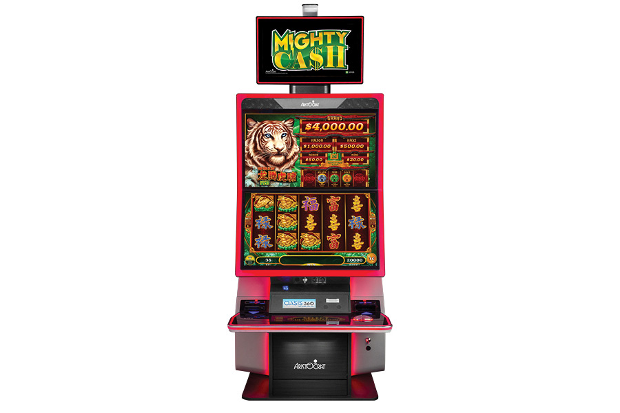 Mighty Cash Tiger Roars Game at Derby City Gaming Downtown in Louisville, KY