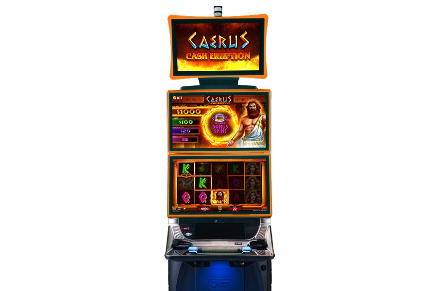 Caerus Cash Eruption Game at Derby City Gaming Downtown in Louisville, KY