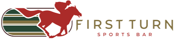 First Turn Sports Bar Logo at Derby City Gaming Downtown