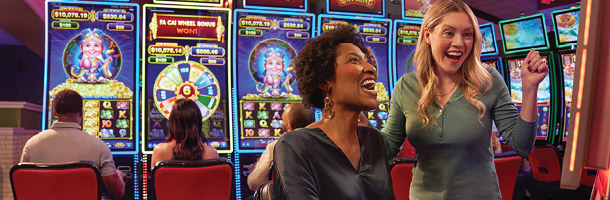 Women gaming at Derby City Downtown